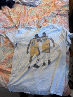 LeBron and AD lakers shirt (Medium)
