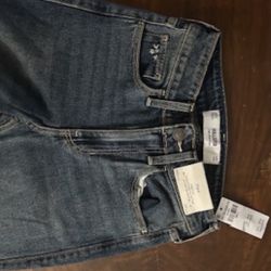 Hollister Blue Flare High Rise