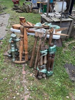 Vtg Lot of Hard-Wood Table Legs & Furniture Repair Large Lot OBO