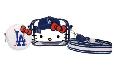 LA Dodgers Hello Kitty Crossbody Bag 