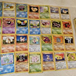 1996 Through 1999 Pokemon Cards Base 