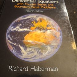Applied Partial Differential=== Equations with fourier series and boundary value problems 
4th (forth) edition  by: Richard Haberman