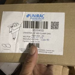 Unirac Mid Clamps 302045d