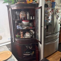 corner curio cabinet corner curio cabinet
