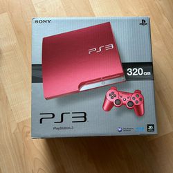 Japanese ps3 Red Limited Edition 