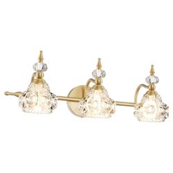 Crystal vanity light