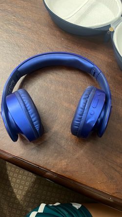 Blue Wireless Over-Ear Headphones