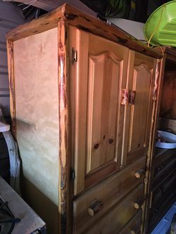 Rustic cabinet