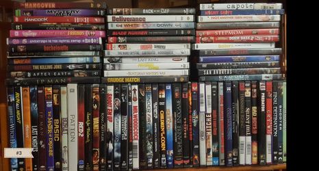 Lot's of great title's DVD's