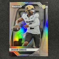 2025 Prizm Draft Picks Shedeur Sanders RC Rookie Silver SP Browns Buffaloes