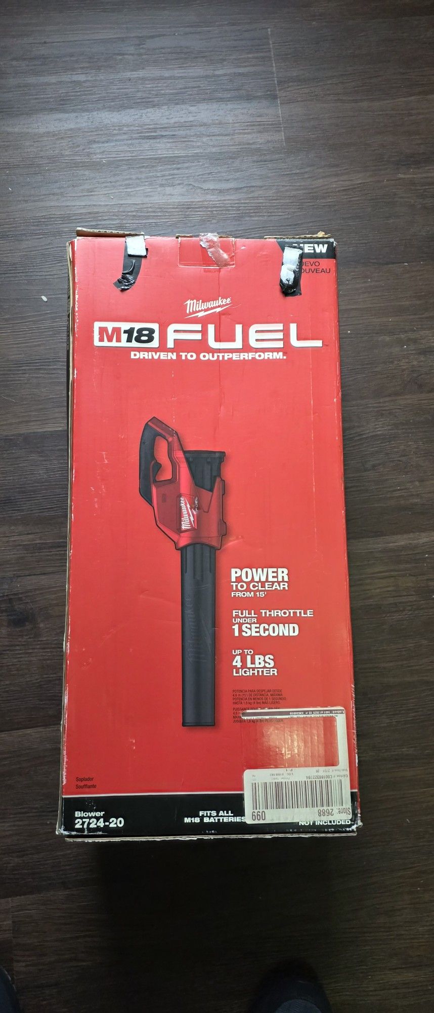 M18 Fuel Milwaukee Blower (Tool Only)