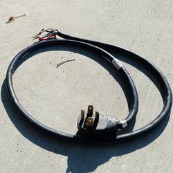 Electric Dryer cord.  See description.