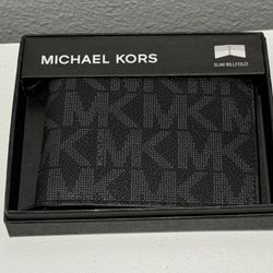 NEW AUTHENTIC MICHAEL KORS MEN’S WALLET $45 OBO