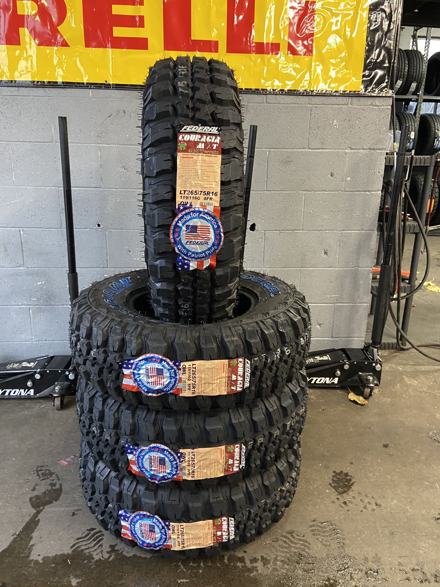 FEDERAL TIRES M/T 265/75/16 ON SALE!!!!!!