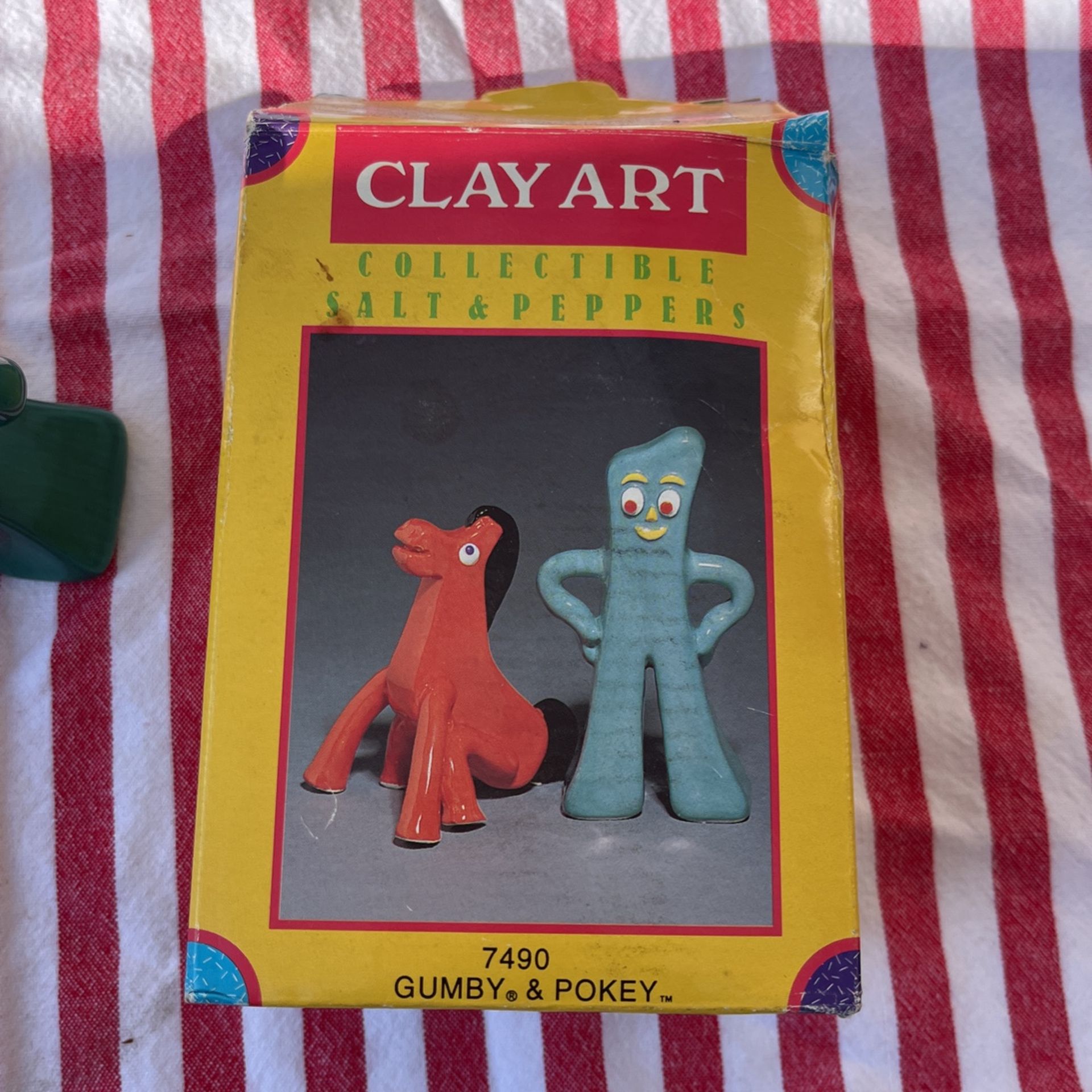 Gumby And Pokey Salt And Pepper Shakers,All Products : American Fashion Style Bags On Sale