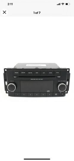 2013-17 Chrysler Dodge Jeep AM FM MP3 Radio CD Player Part P05091195AC Face RES