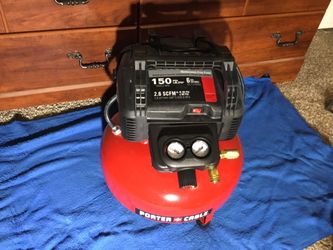 Porter Cable 6-Gallon Compressor! NEW, only 60 tomorrow (Sun) ONLY 👍🏽👍🏽💸💸💥💥☀️☀️