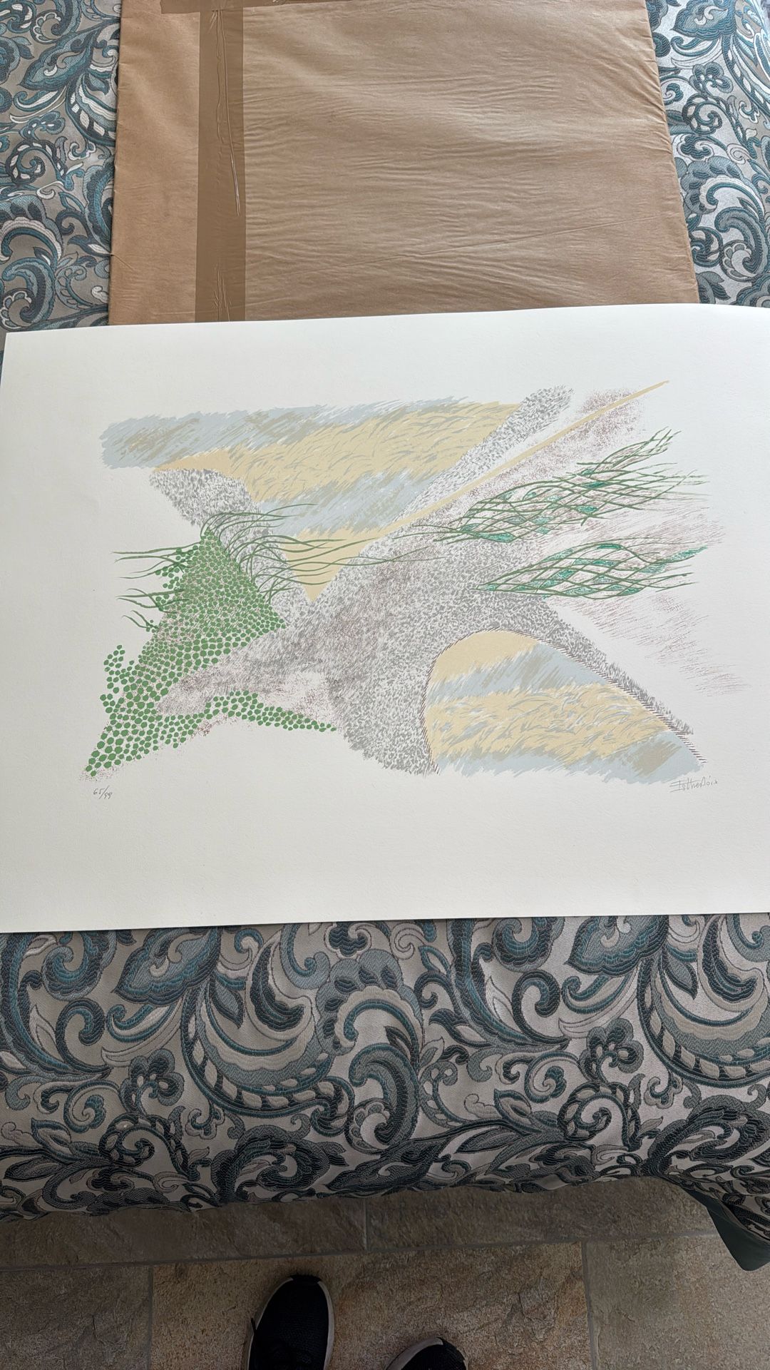 ESTHER BOIX / “ L’ ESCALA” /WORK OF ART / SIGNED AND NUMBERED