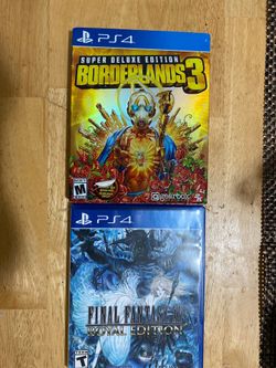 Borderlands 3 and final fantasy 15