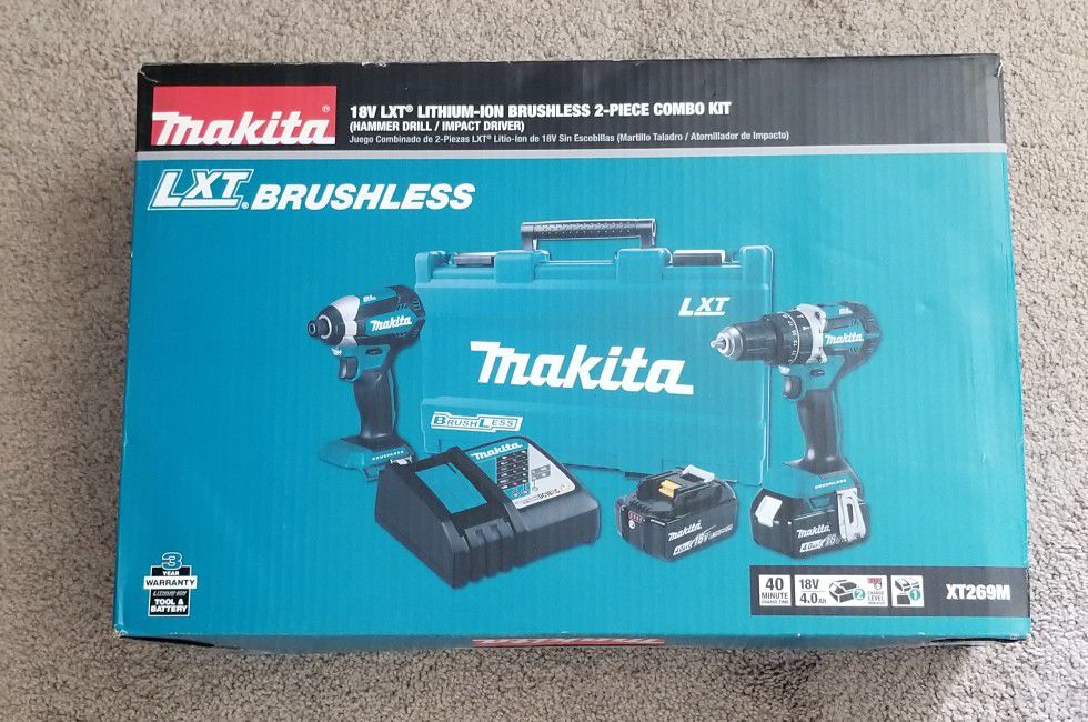 Makita LXT269M 2-piece combo kit