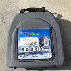 Titan Chain Snow Tire - Diamond Pattern - Square Link