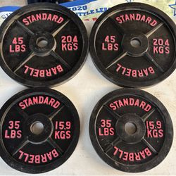 Plates For Barbell 2.5-45 (Read description for More info)