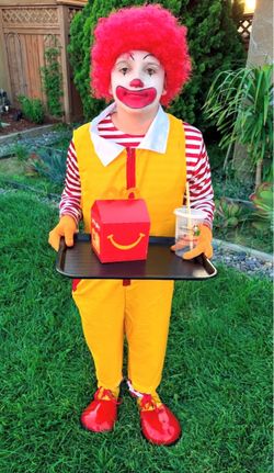 Halloween Ronald McDonald  Costume