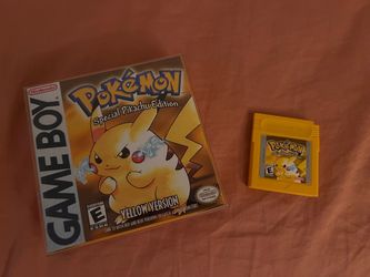 AUTHENTIC Pokemon Yellow with Box (No inserts)
