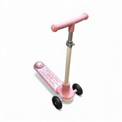 Scooters for Kids 3 Wheel Toddler Scooter Girls Pink