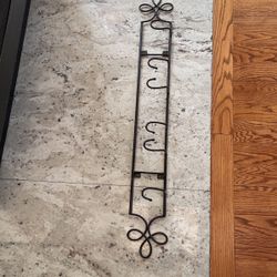 Iron Coat Rack 38”