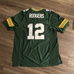 Signed Aaron Rodgers Jersey