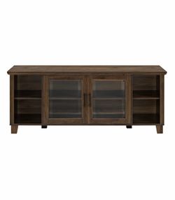 Rustic TV Stand - Classic Farmhouse Console