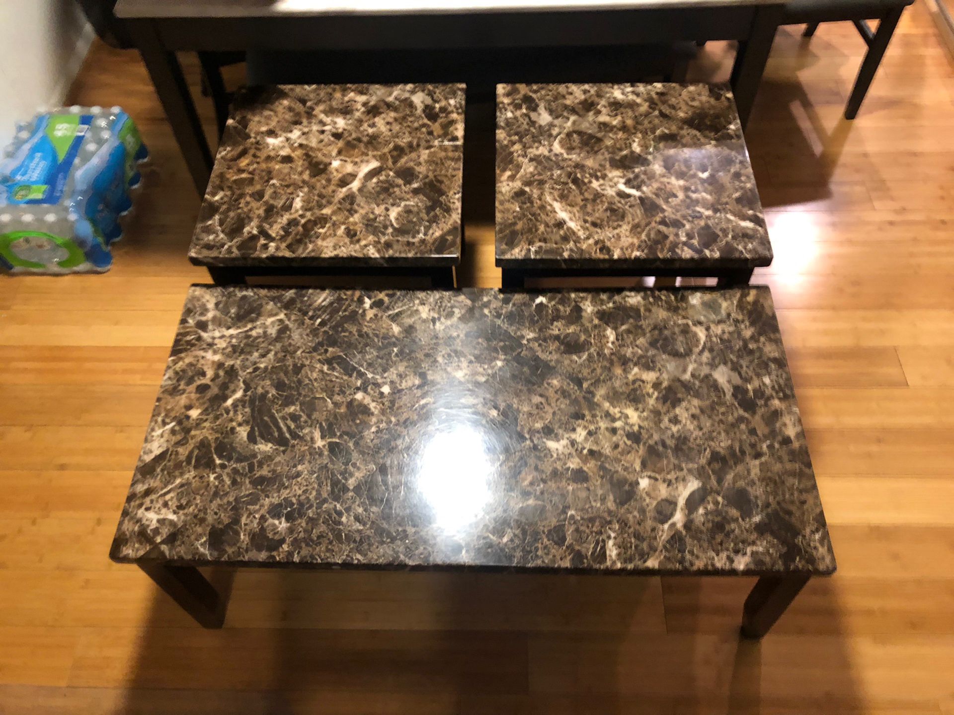 Center Table And End Table Set