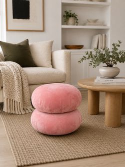 Joybird Azura Ottoman (Royale Blush)