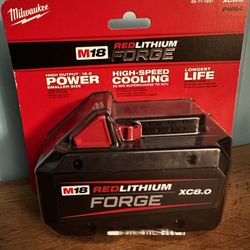 Milwaukee M18 8.0 Forge Battery 