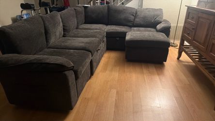 Dark Grey Couch