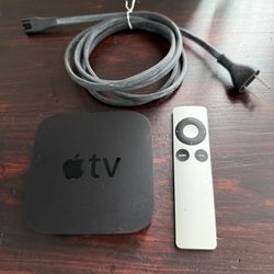 Apple TV A1469 3rd Gen With Remote And Power Cord