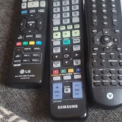 Control Remotes Para Television Fire Stick  LG Blu-ray  Vizio @$10 C/U