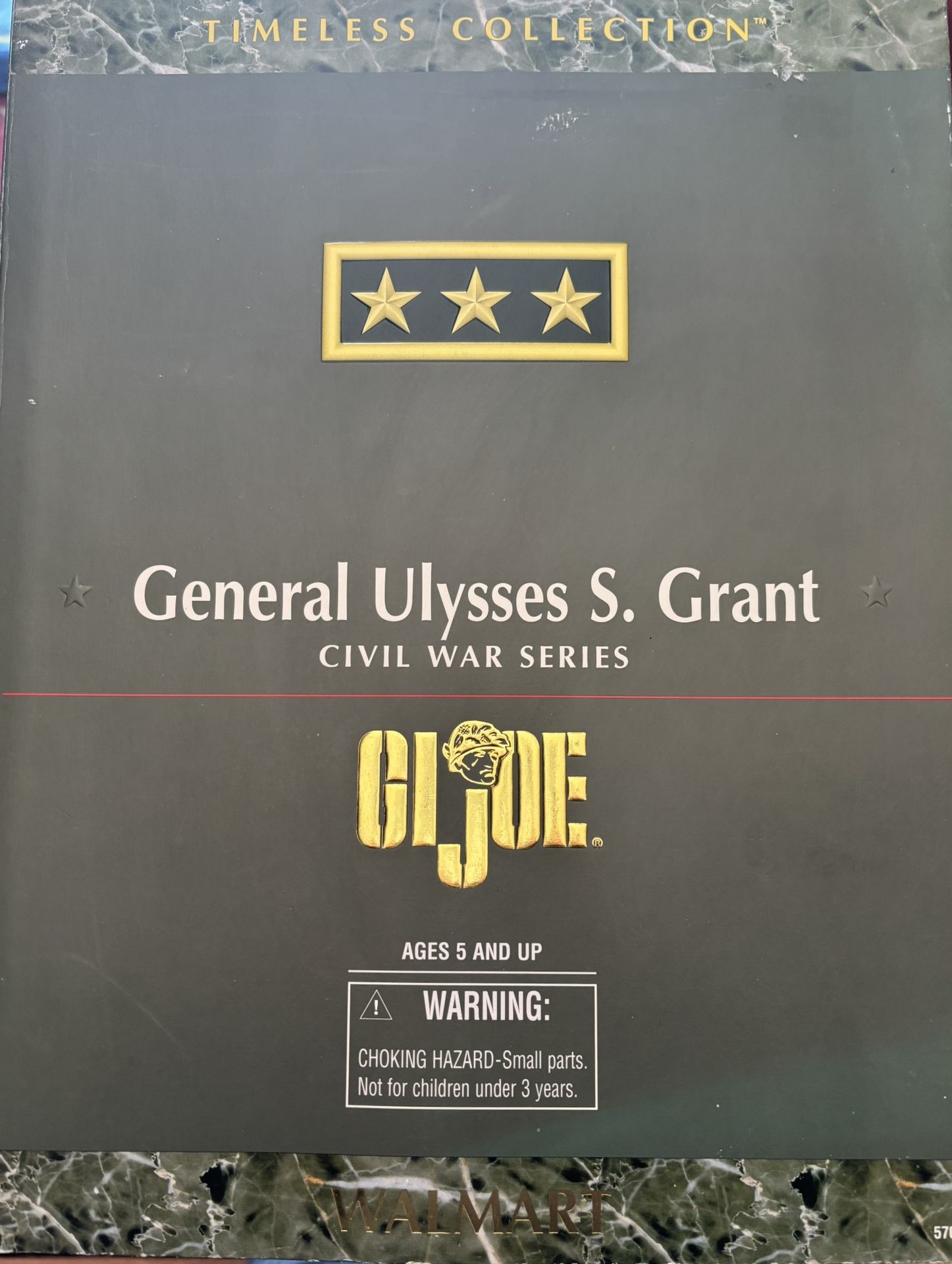 GI Joe Timeless Collection General Ulysses S. Grant Civil War Series 12" Figure