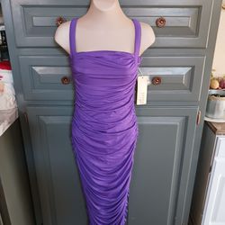 New.  Purple Dress Size Small
