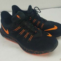 Nike Quest HV Running Shoes Mens Size 11.5 Black Orange Sneakers BV6109-001