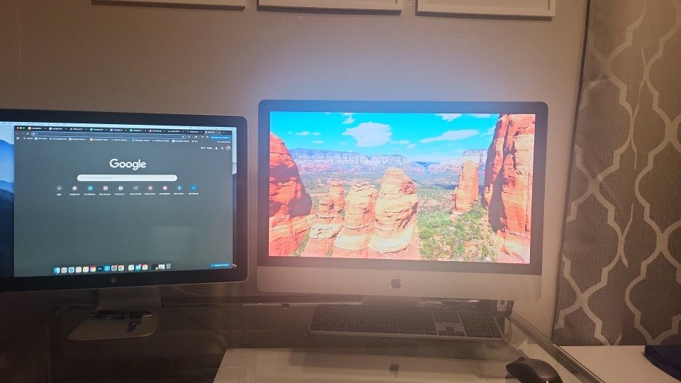 27in Imac : 32gb Ram, I7 Dual Screen