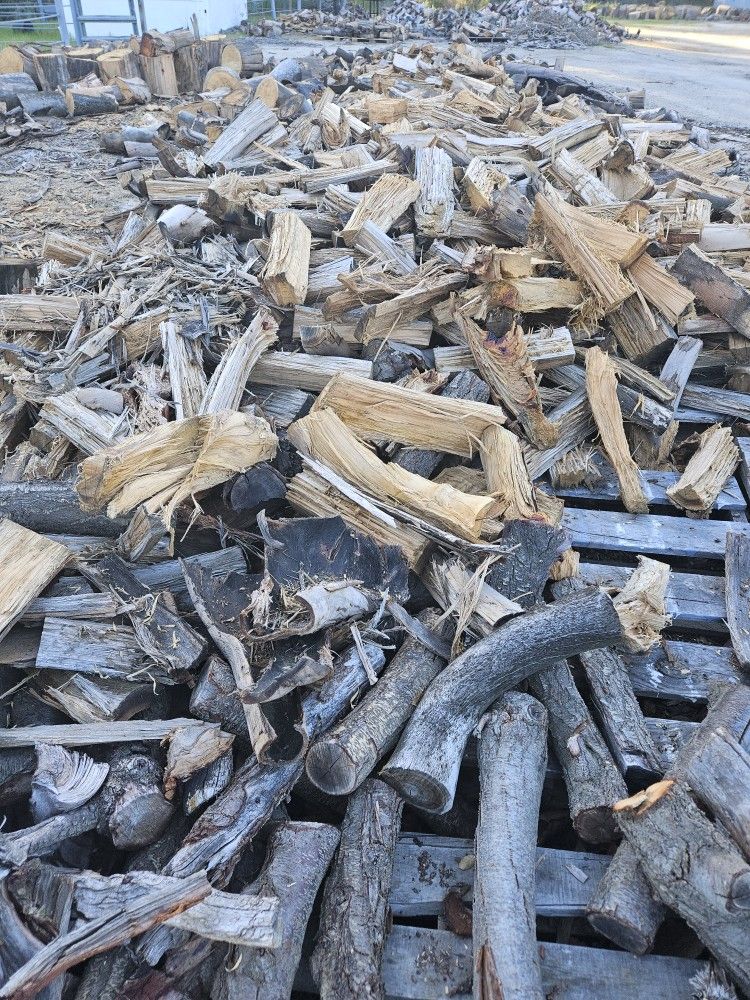 O, The BEST DRY Seasoned 2 years + Firewood, $6 for 14.5 Liter. Bins for $19.95 You can get any amount you want Pickups Full or partial. We are the s