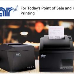 Star TSP100 Receipt Printer