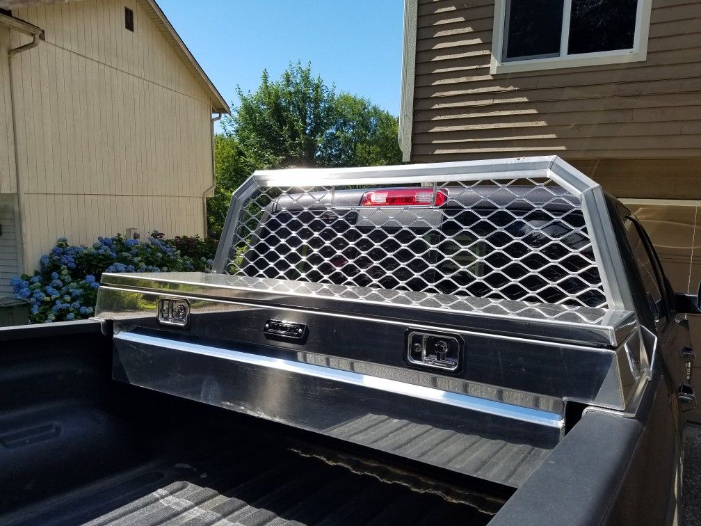 Pro Tech aluminum tool box, truck box, truck box, tools