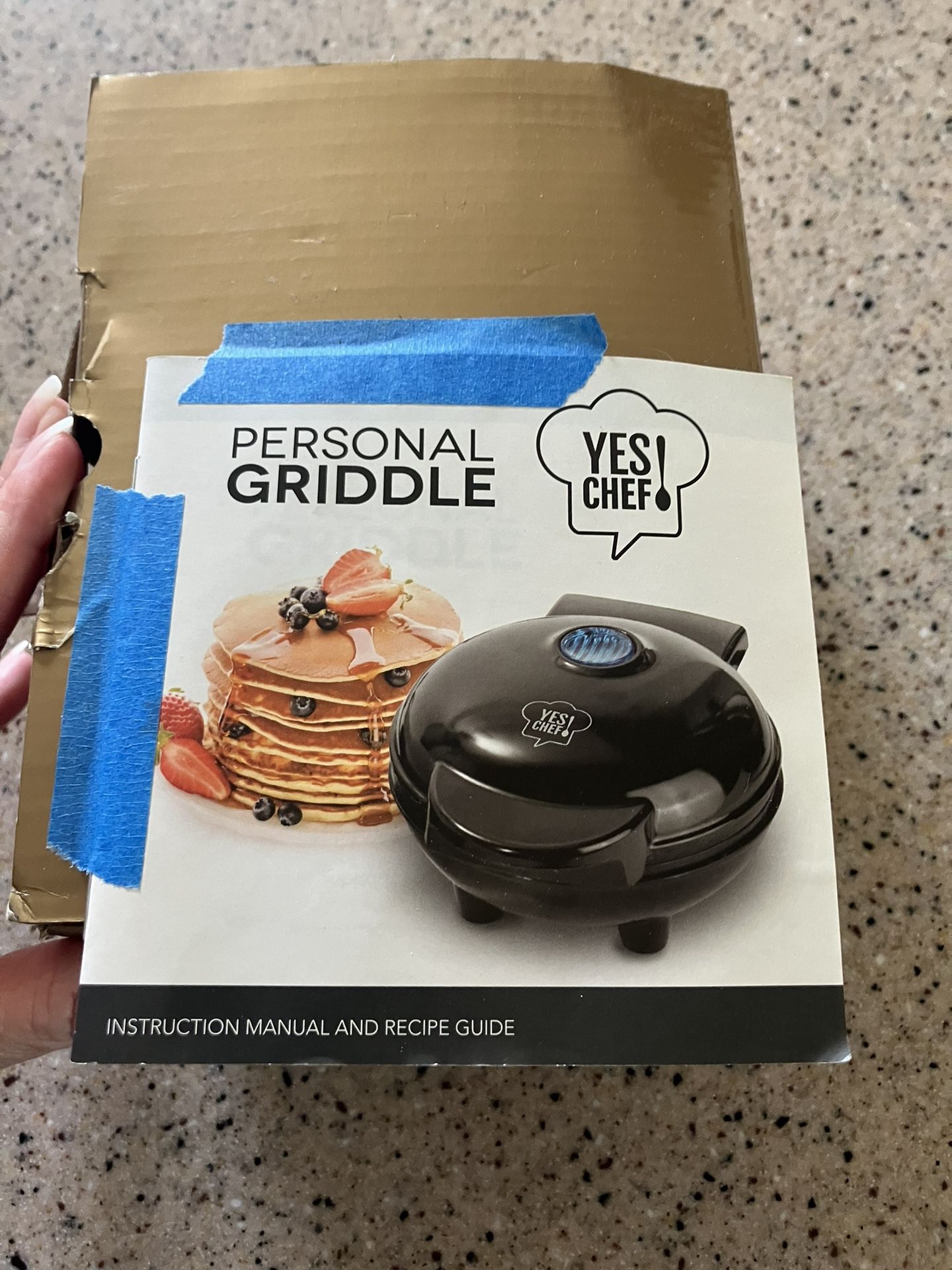 Personal Griddle New In Box