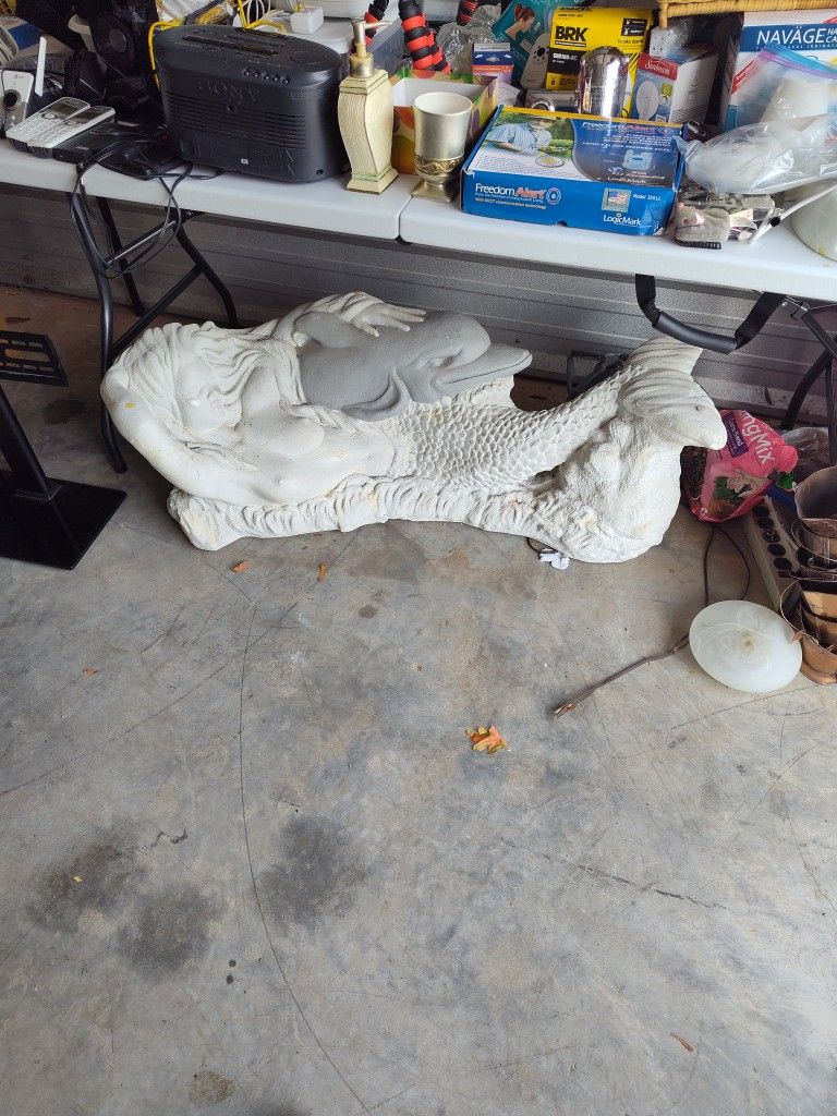 Memaid Sculpture Or Table Base