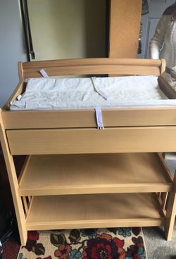 Baby changing bed