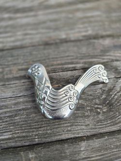 1976 Silver Christmas vintage avon