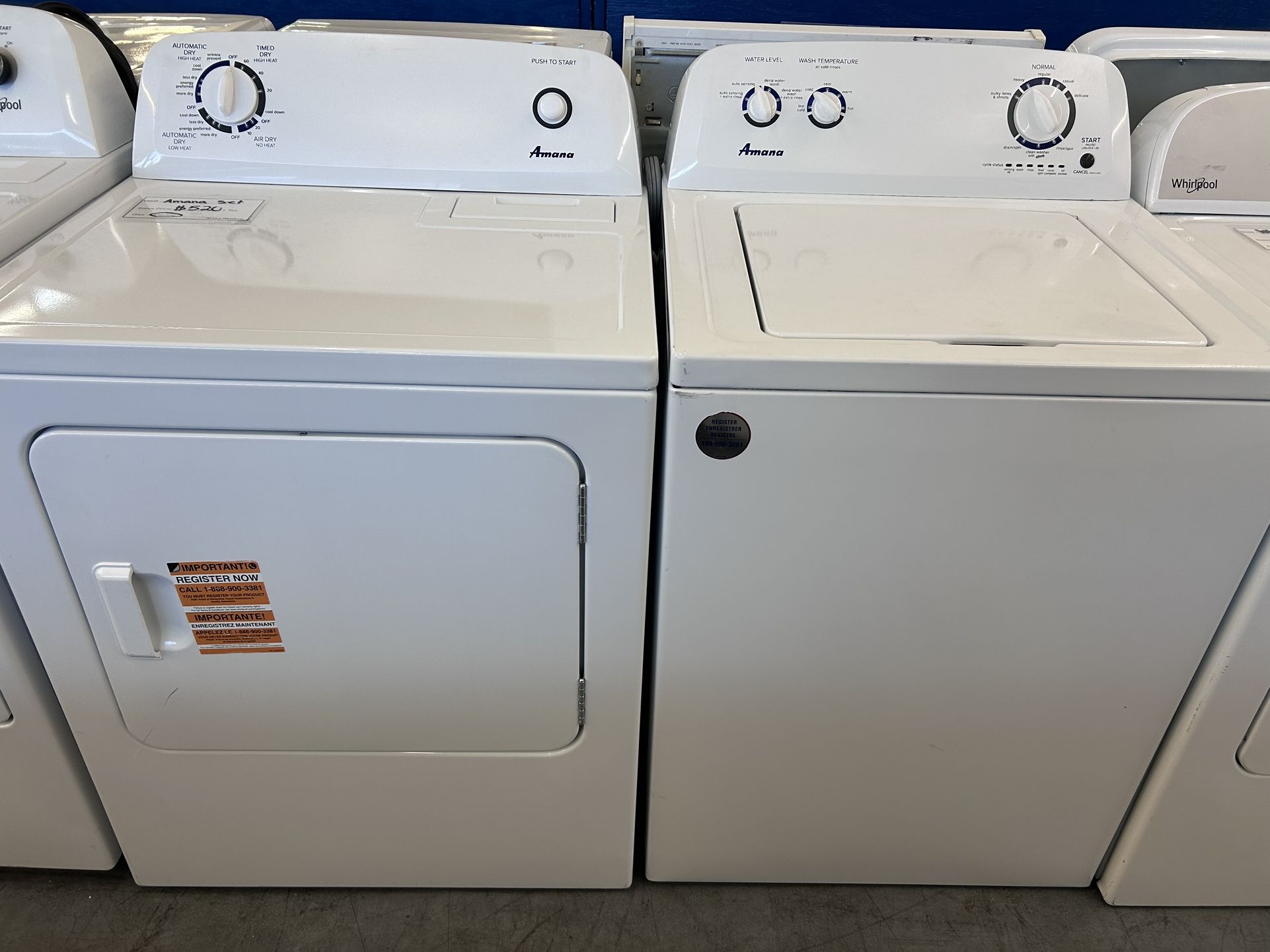 Amana Electric Set For Sale!! 